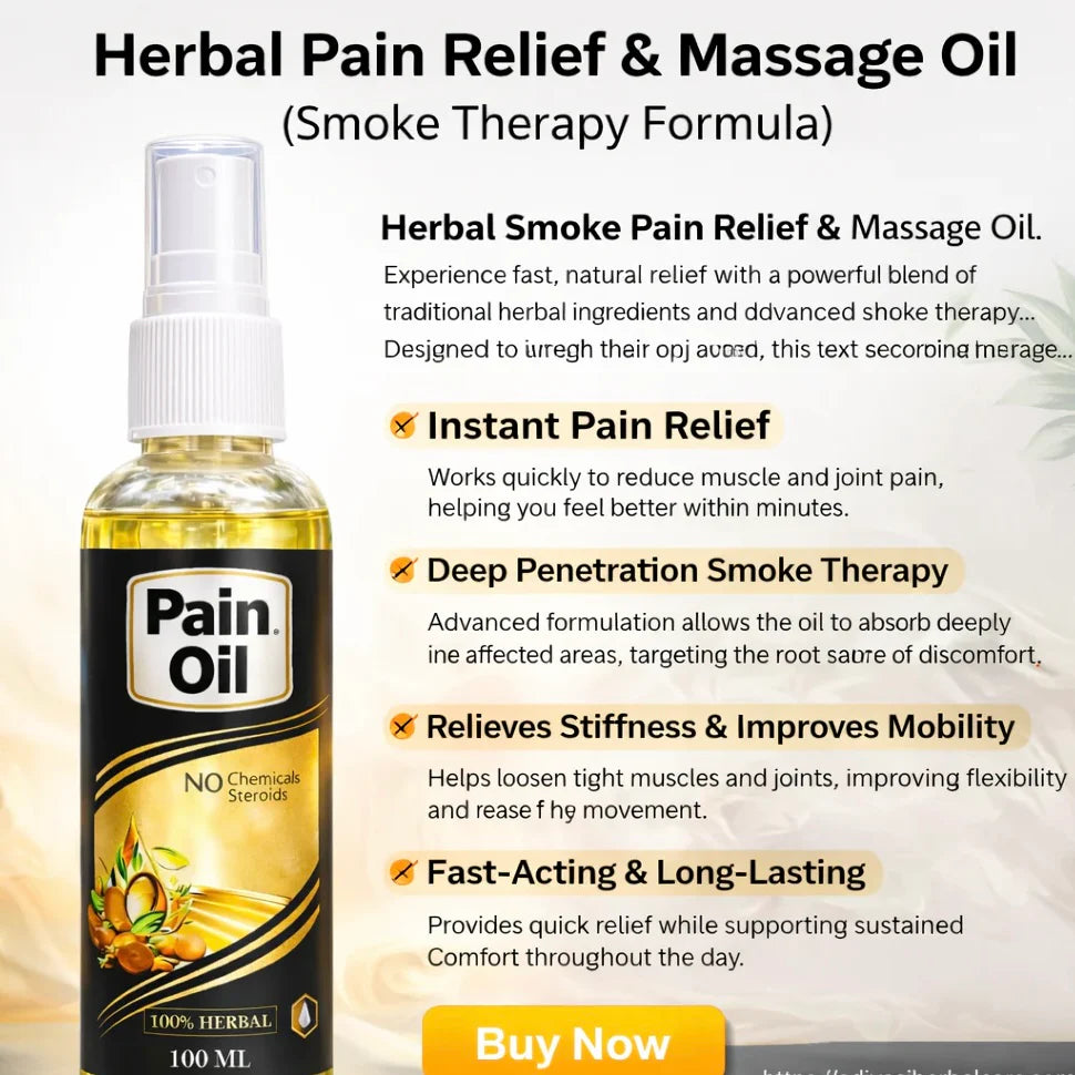 Garuda Smoke Pain Relief & Massage Oil - 100% Working 🌿
